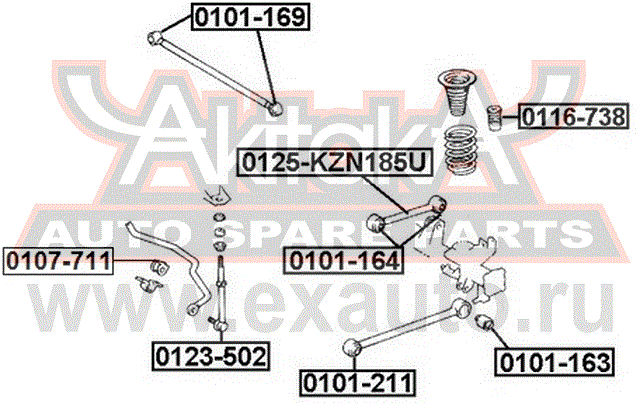 Схематическое изображение 0107-711 AKITAKA.