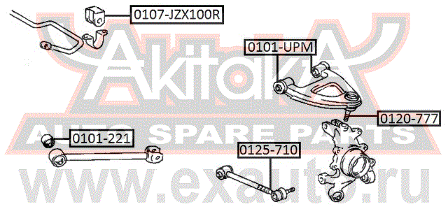   0107-JZX100R AKITAKA.