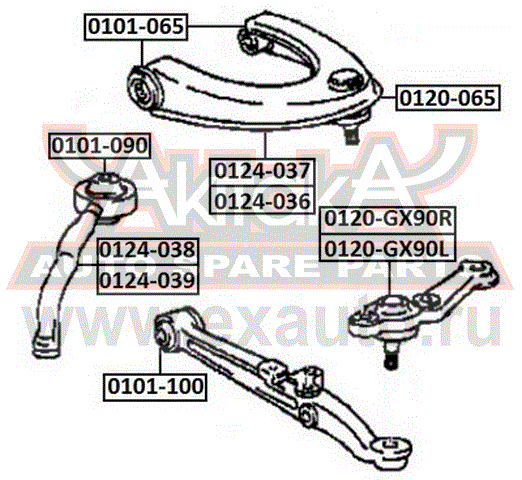   0120-GX90R AKITAKA.