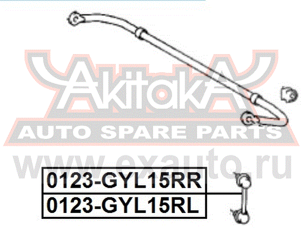   0123-GYL15RR AKITAKA.