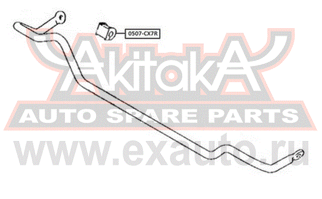 Схематическое изображение 0507-CX7R AKITAKA.